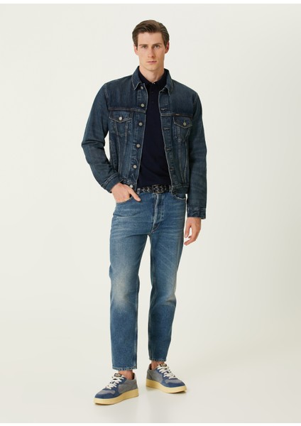 Lacivert Denim Mont