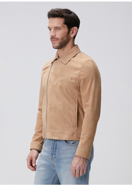 Limited Camel Süet Mont