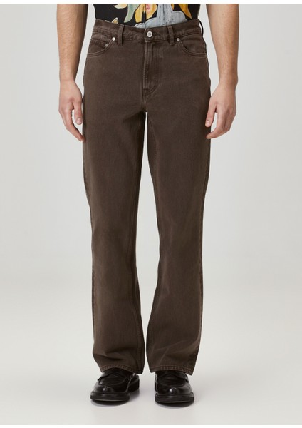 70's Cut Kahverengi Jean Pantolon fiyatları