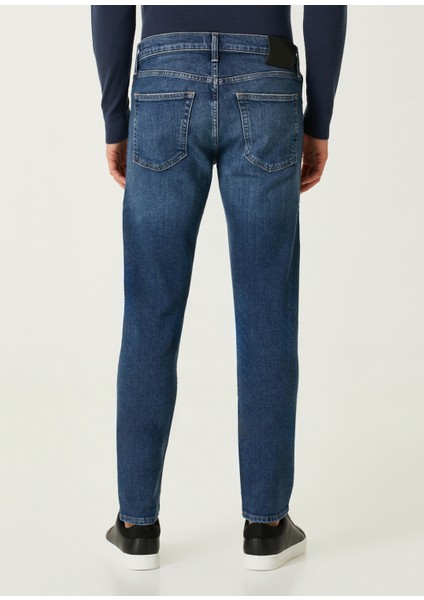 London Slim Fit Mavi Organik Pamuk Jean Pantolon modelleri