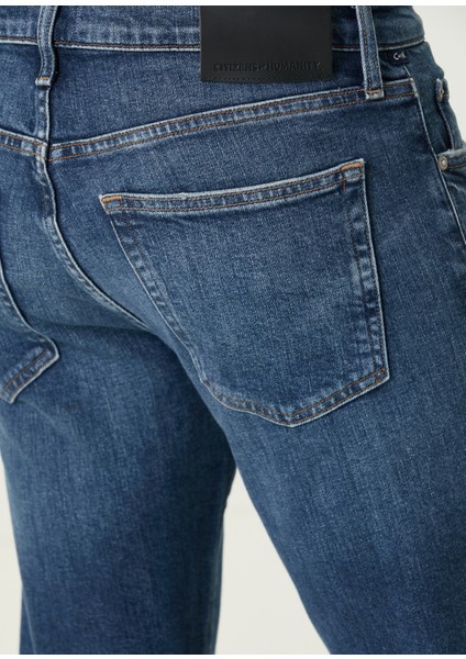 London Slim Fit Mavi Organik Pamuk Jean Pantolon indirimleri