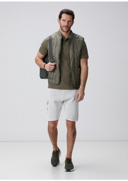 N-Tech Haki Polo Yaka T-Shirt modelleri