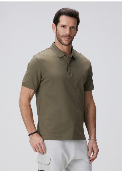 N-Tech Haki Polo Yaka T-Shirt fırsatları