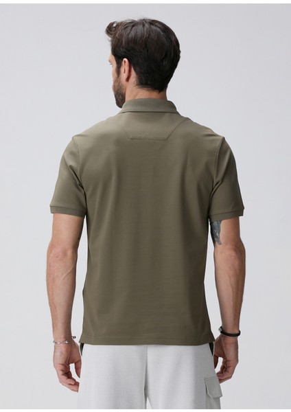 N-Tech Haki Polo Yaka T-Shirt indirimleri