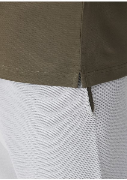 N-Tech Haki Polo Yaka T-Shirt