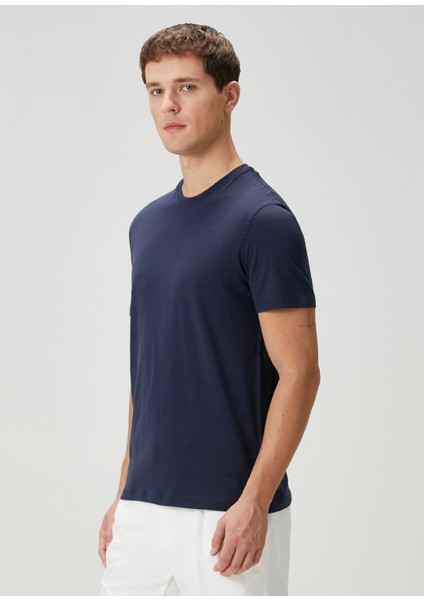 Lacivert Ipek T-Shirt modelleri