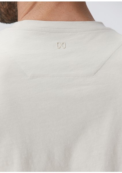 Bej Basic T-Shirt