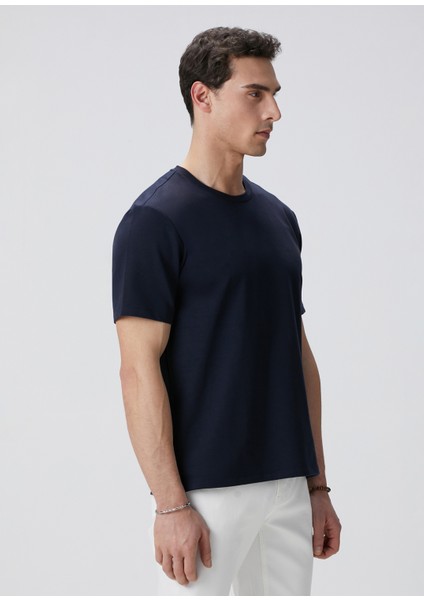 N-Tech Lacivert Basic T-Shirt fırsatları