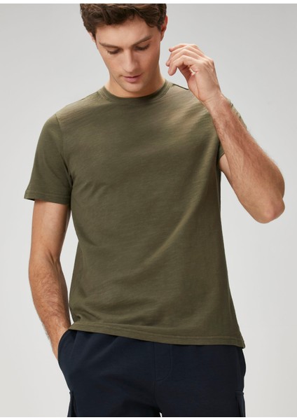 Haki Flamlı T-Shirt fiyatları