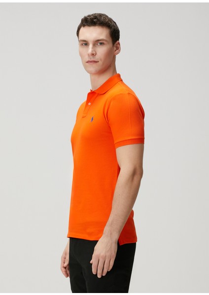 Turuncu Polo Yaka T-Shirt modelleri