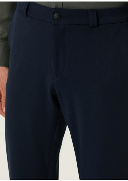Slim Fit Lacivert Pantolon