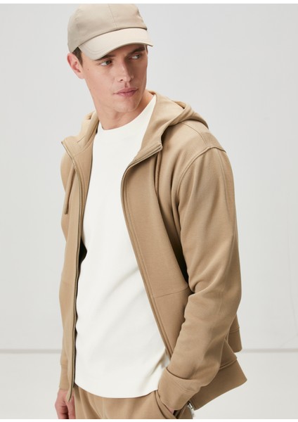 Vizon Kapüşonlu Sweatshirt