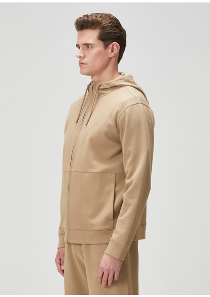 Vizon Kapüşonlu Sweatshirt