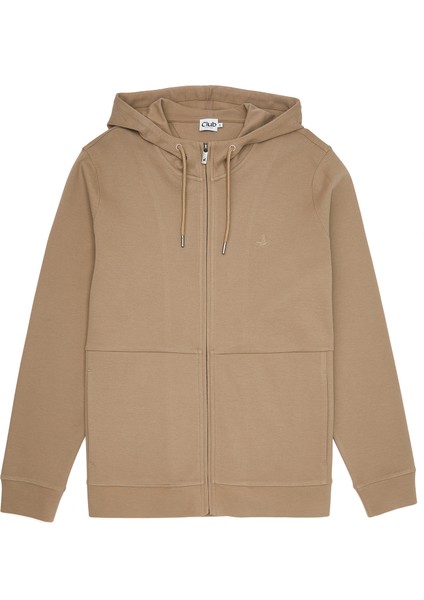 Vizon Kapüşonlu Sweatshirt