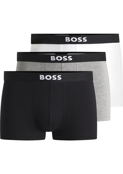 Çok Renkli 3lü Boxer
