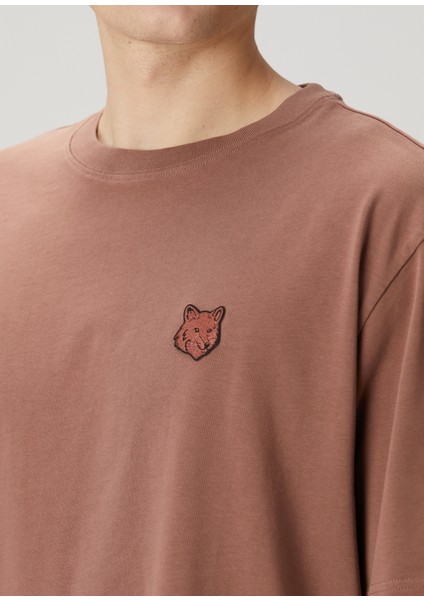 Kahverengi Logo Patchli T-Shirt indirimleri