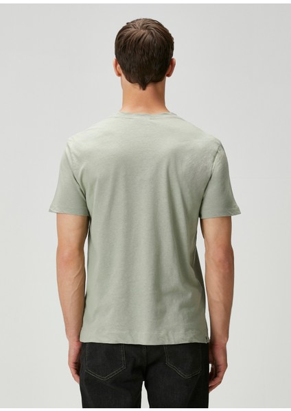 Açık Yeşil Basic T-Shirt fırsatları
