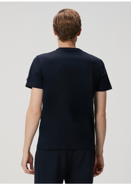 Lacivert Basic T-Shirt
