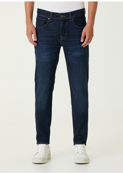 Slimmy Koyu Mavi Jean Pantolon