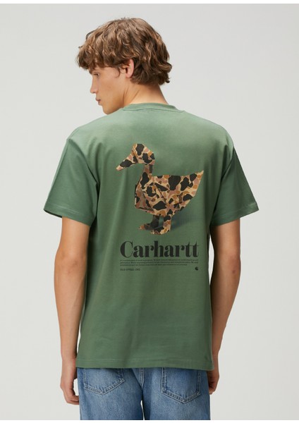Koyu Yeşil Organik Pamuk T-Shirt fırsatları
