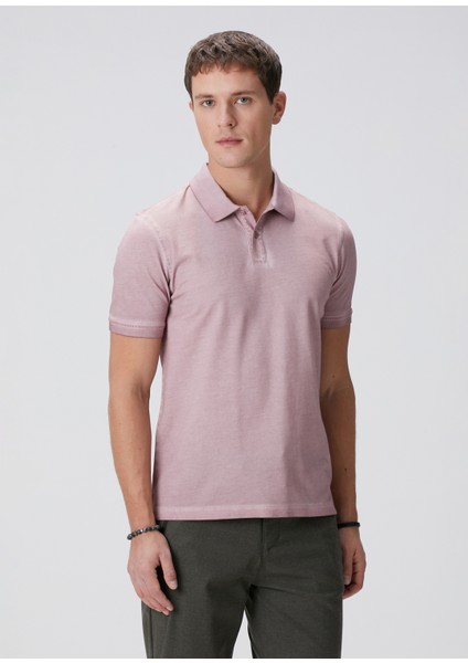 Gül Kurusu Polo Yaka T-Shirt