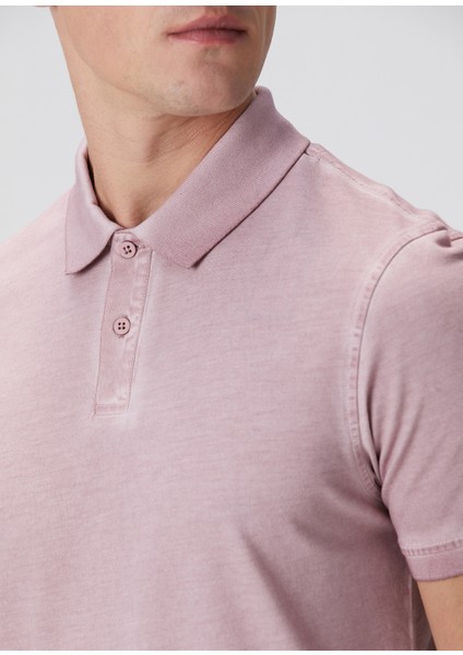 Gül Kurusu Polo Yaka T-Shirt