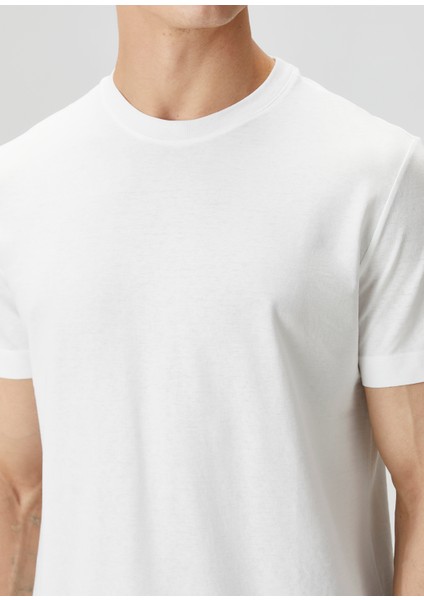 Regular Fit Beyaz Cool Touch T-Shirt indirimleri