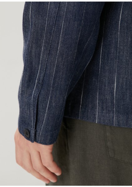 Lacivert Denim Gömlek