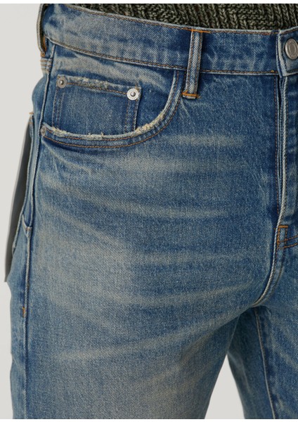 Slim Straight Fit Lacivert Jean Pantolon modelleri