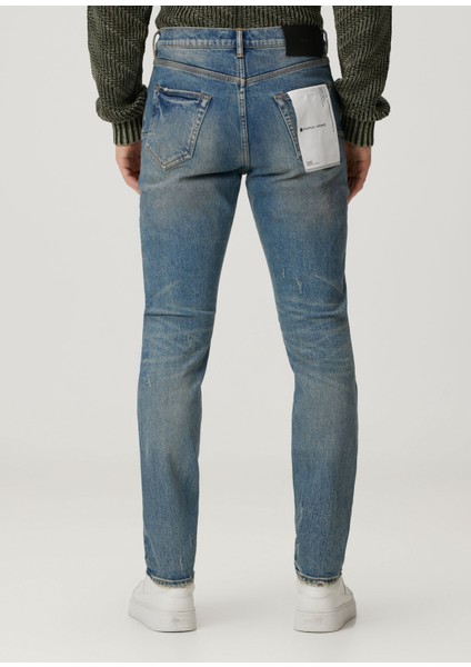 Slim Straight Fit Lacivert Jean Pantolon fırsatları