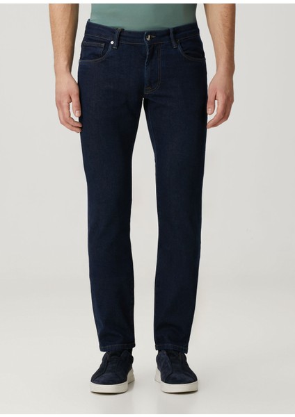 Lacivert Jean Pantolon