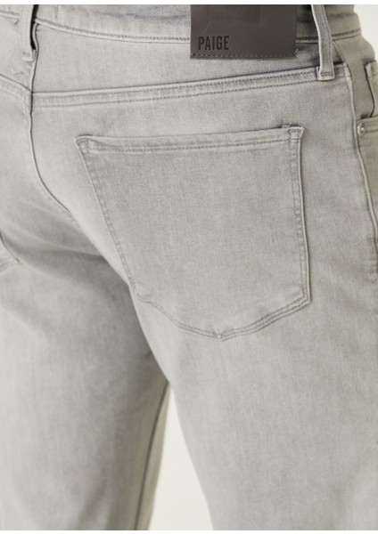 Açık Gri Jean Pantolon