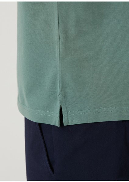 Açık Yeşil Polo Yaka T-Shirt