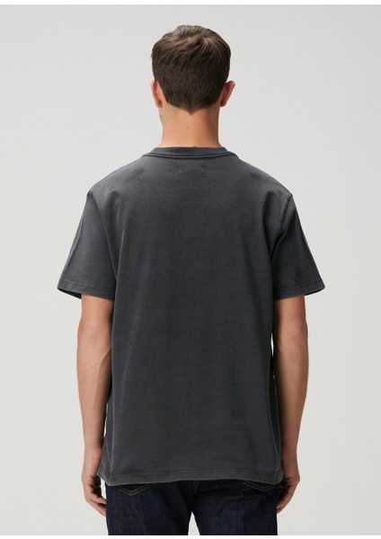 Siyah Logo Baskılı T-Shirt fırsatları