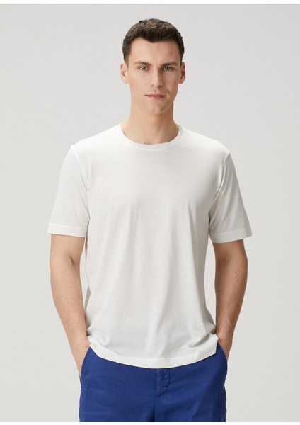 James Beyaz Ipek T-Shirt fiyatları