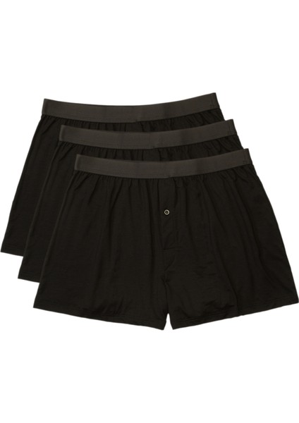Siyah 3lü Boxer Set