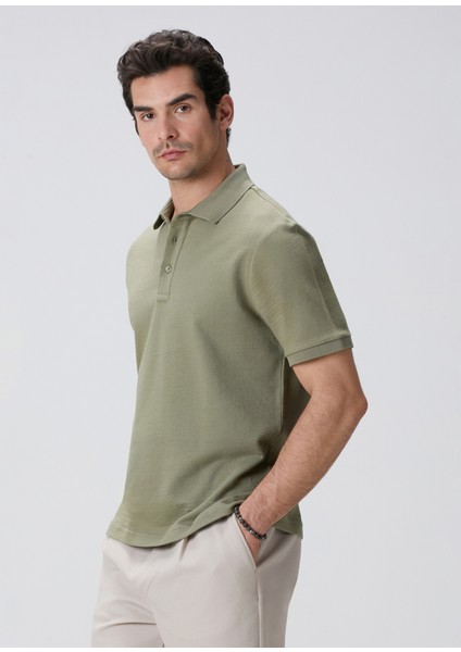 Haki Polo Yaka T-Shirt fırsatları