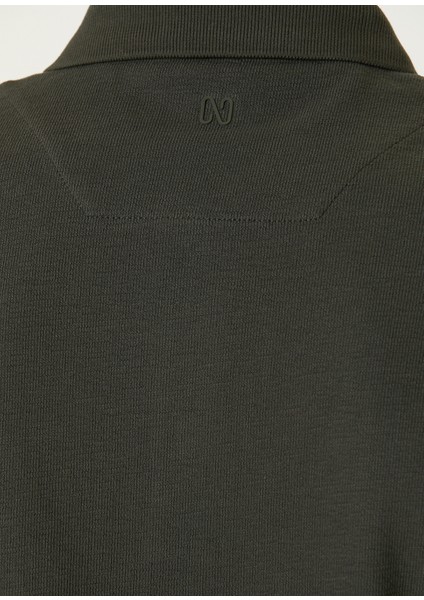 Haki Polo Yaka T-Shirt