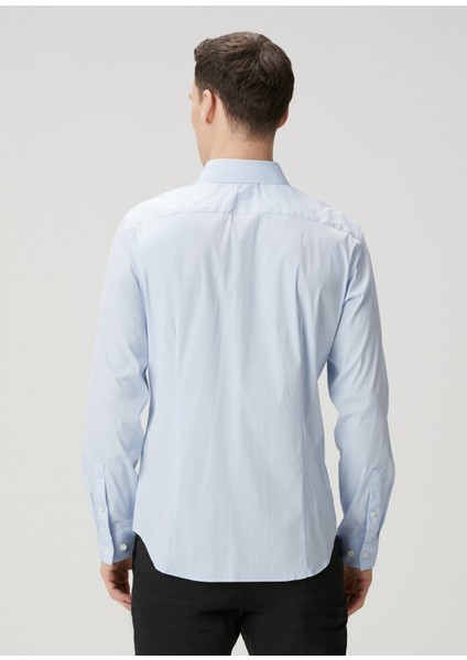 Tailored Fit Sylvain Açık Mavi Gömlek
