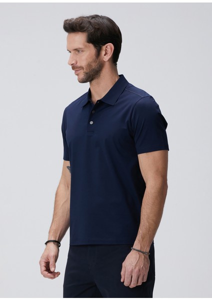 N-Tech Lacivert Polo Yaka T-Shirt fırsatları