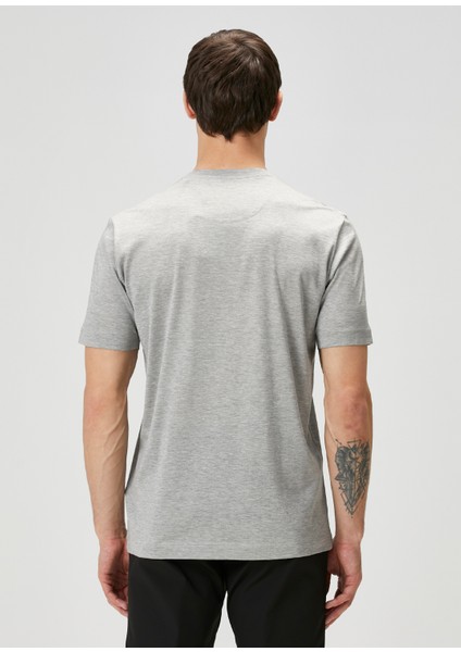 James Koyu Gri Ipek T-Shirt fırsatları