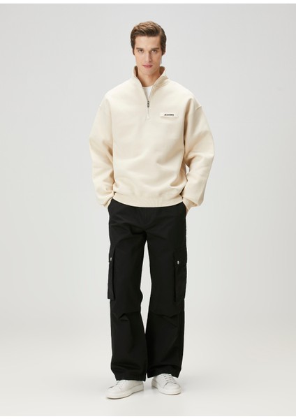 The Gros Grain Bej Sweatshirt