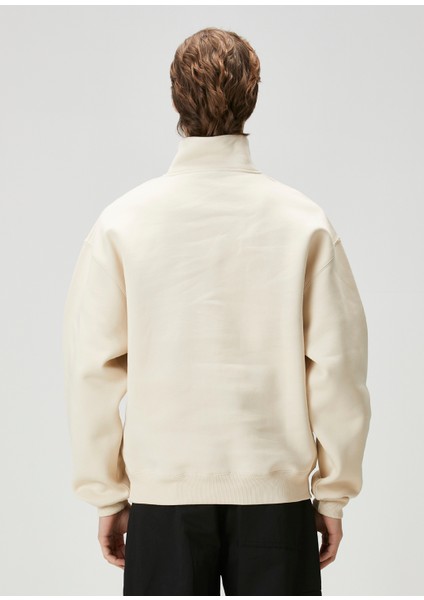 The Gros Grain Bej Sweatshirt