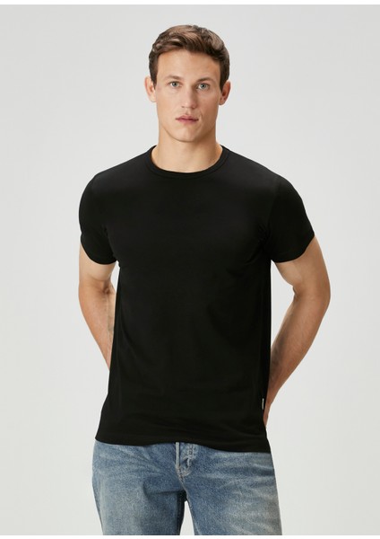 Siyah Basic T-Shirt