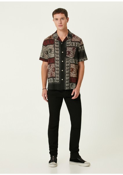 Skinny Fit Siyah Jean Pantolon