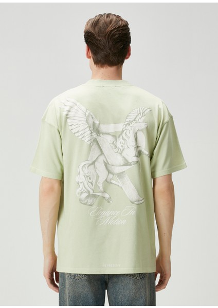 Yeşil Baskılı T-Shirt fırsatları