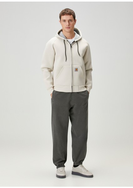 Car-Lux Krem Logo Patchli Sweatshirt fiyatları