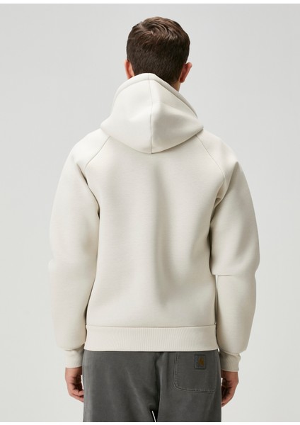 Car-Lux Krem Logo Patchli Sweatshirt fırsatları