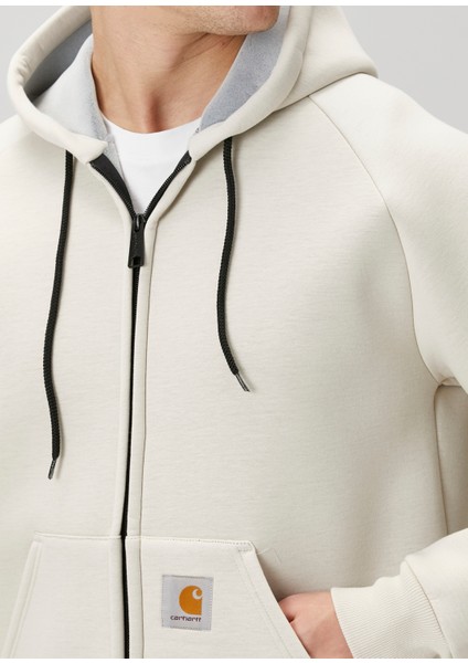 Car-Lux Krem Logo Patchli Sweatshirt indirimleri