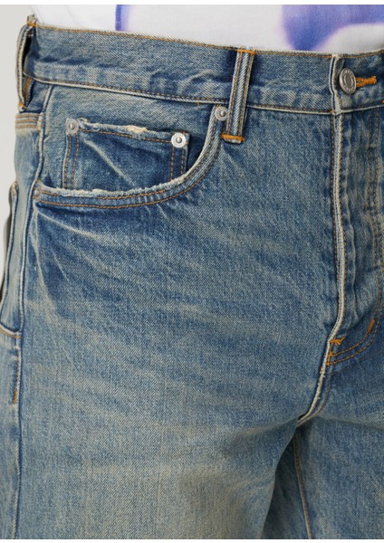 Straight Fit Lacivert Jean Pantolon modelleri